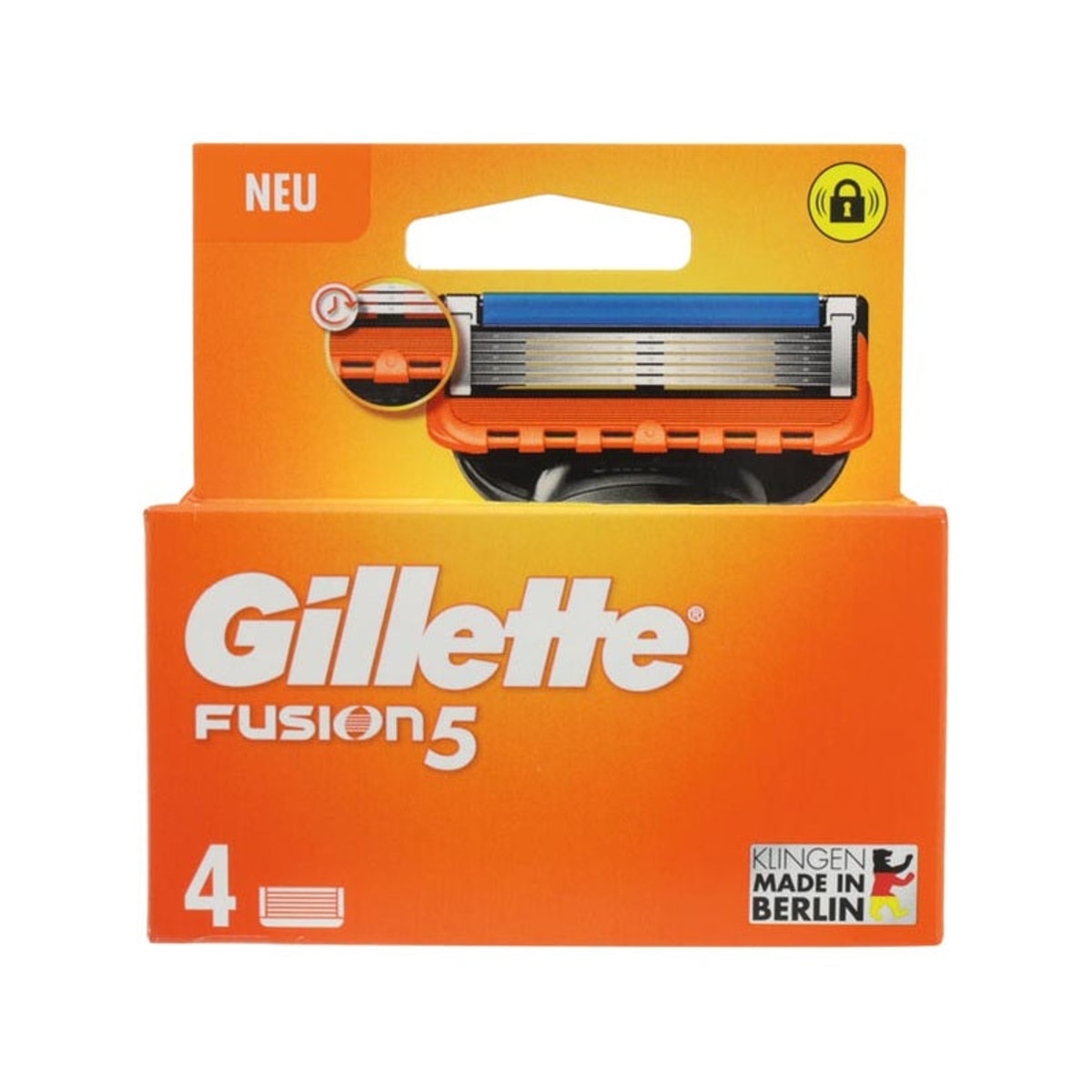 Ensemble de 4 lames Gillette Fusion