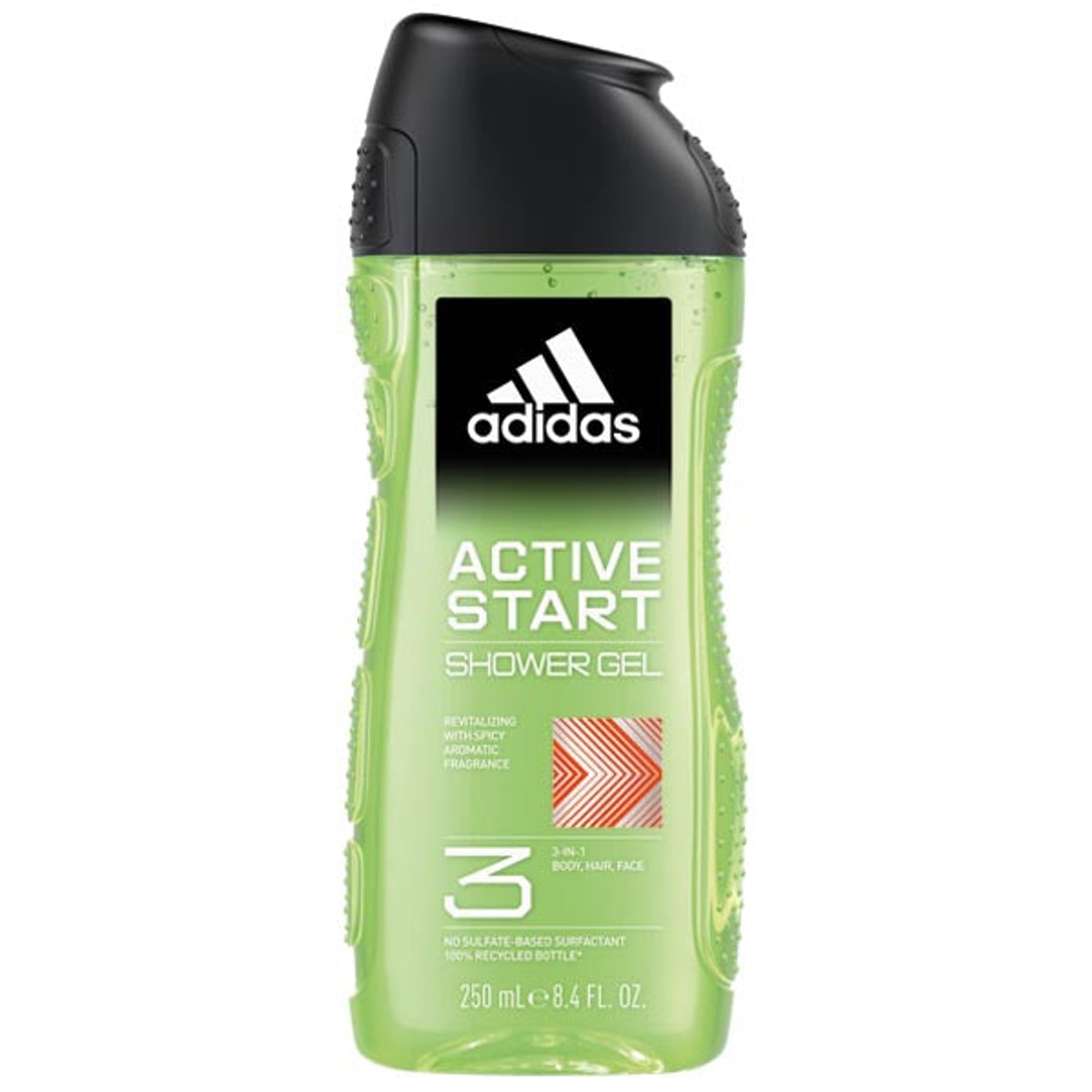 Gel douche Adidas 250 ml 3 en 1 Active Start
