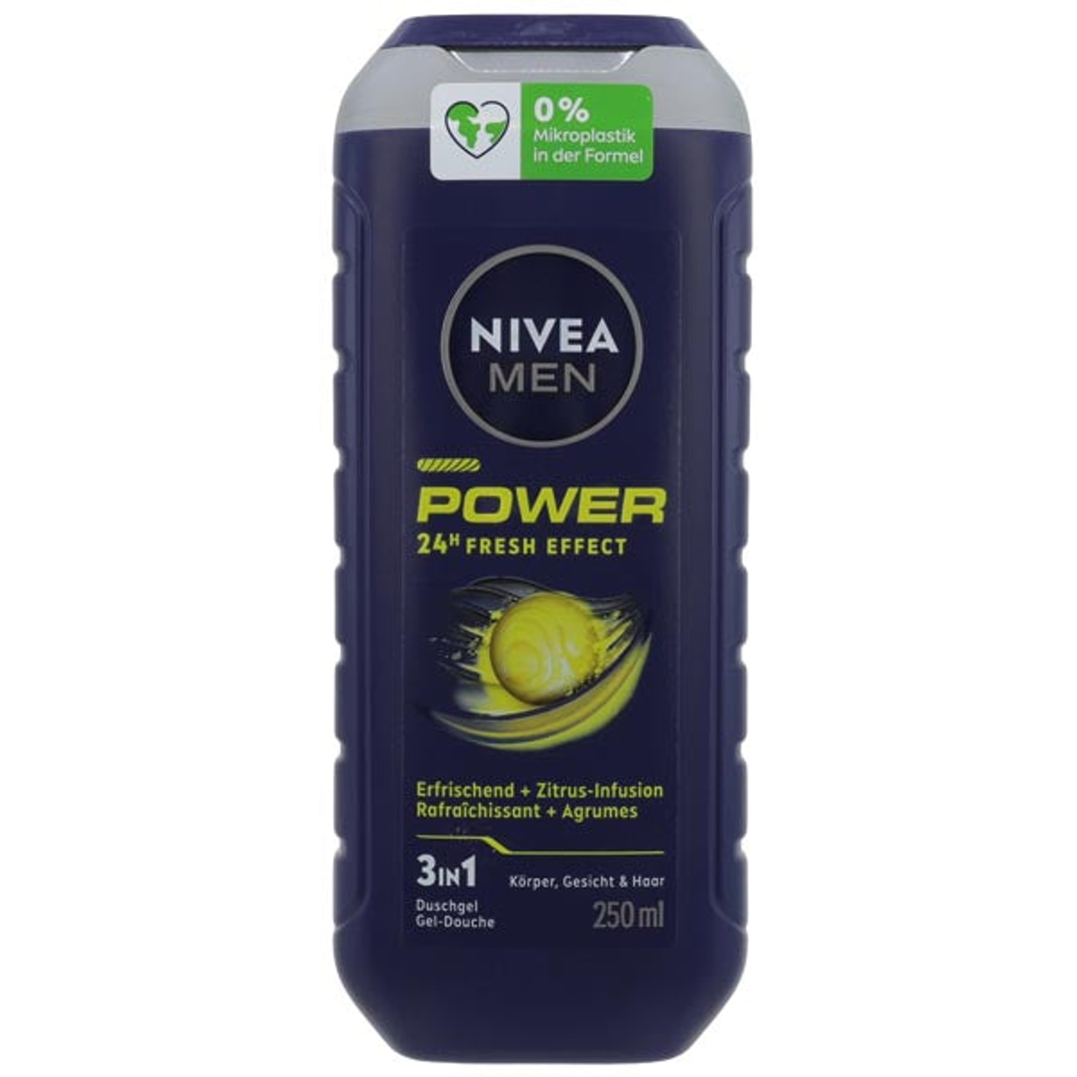 Gel douche Nivea Men 250 ml Power Fresh