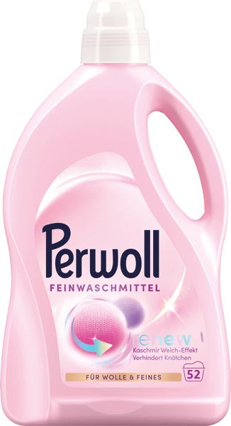 Perwoll Renew Laine et Délicats 52WL 2,6 Litres
