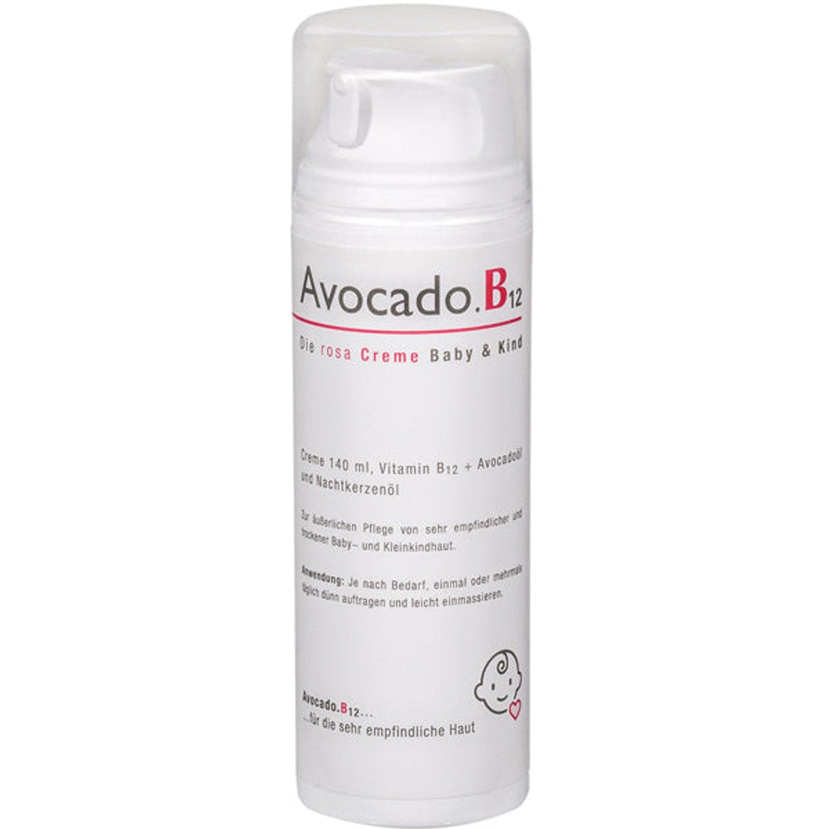 Avocat.B12 La Crème Rose Bébé & Enfant 140ml