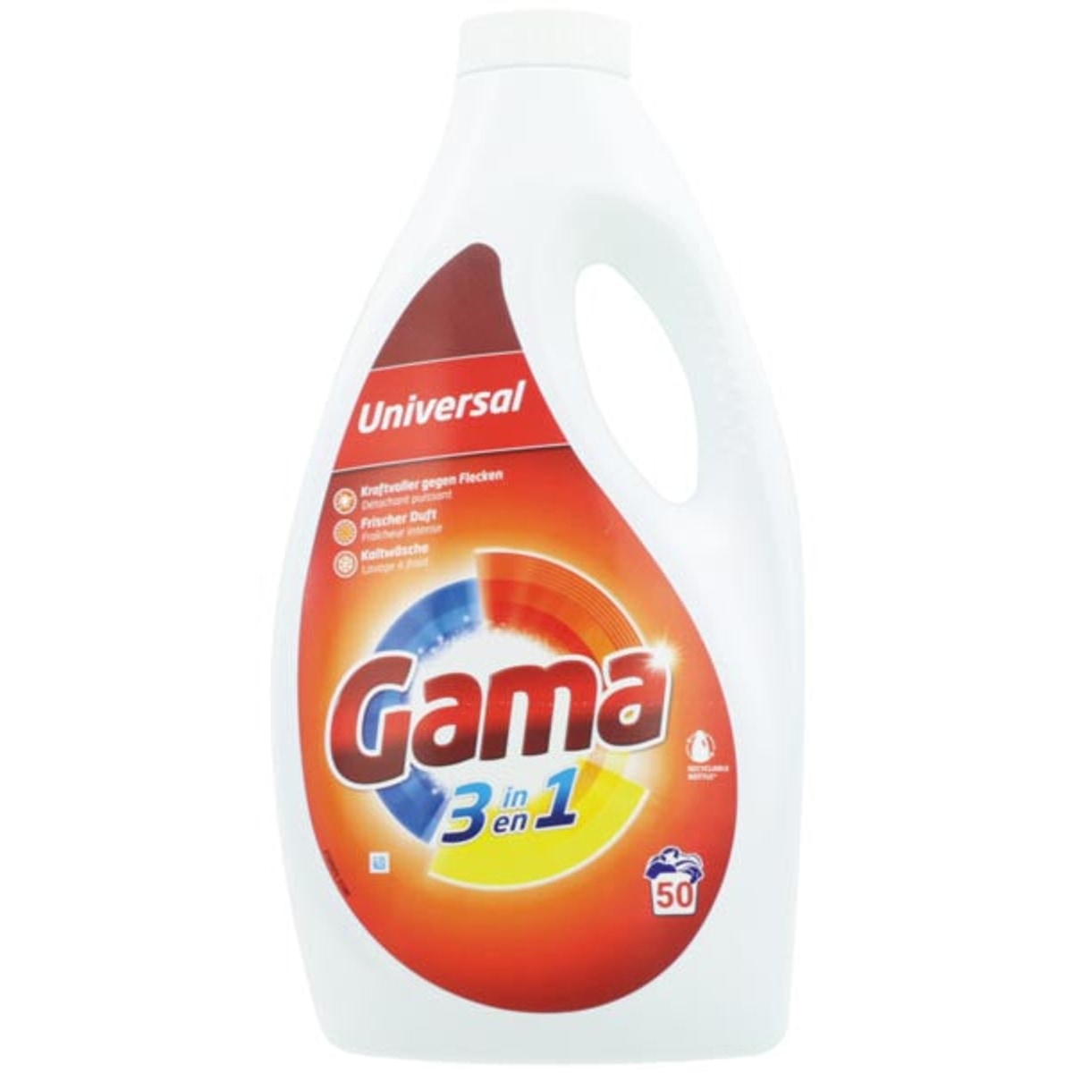 Lessive liquide universelle Gama 50WL 2,5 l