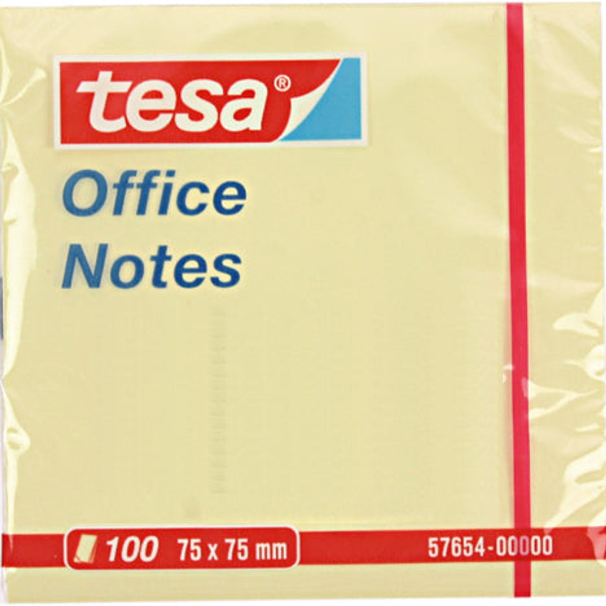 Blocs de notes adhésives TESA 75 x 75 mm, 100 feuilles