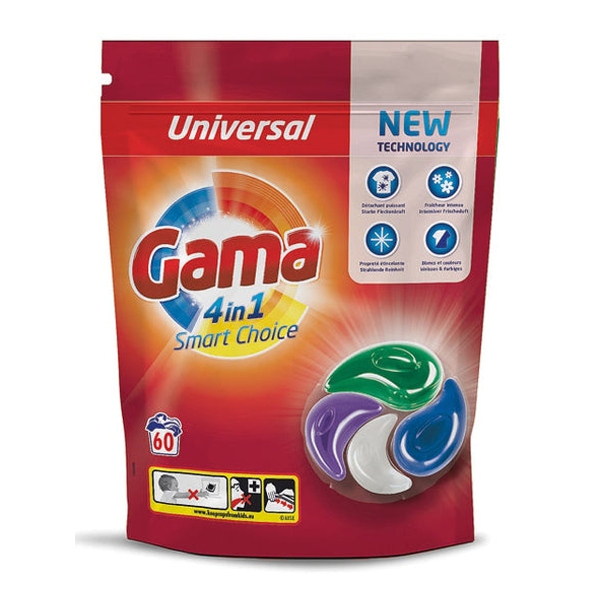 Gama Pods 4 en 1 60WL Universel