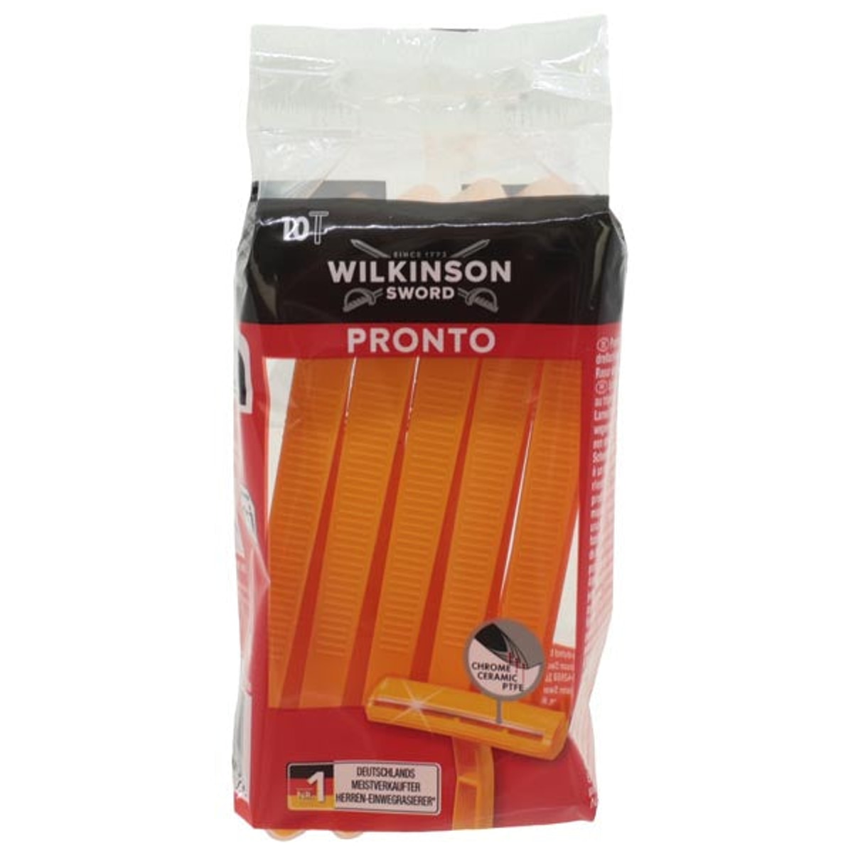 Rasoirs jetables Wilkinson Pronto, paquet de 10