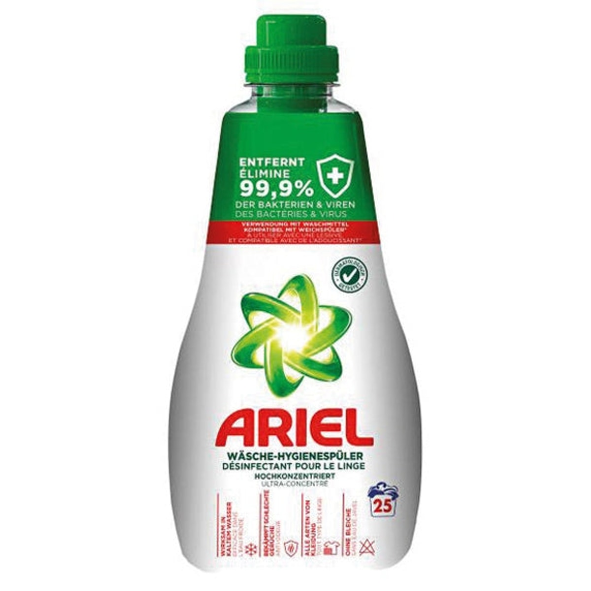 Rinçage hygiénique Ariel 1000 ml 25WL
