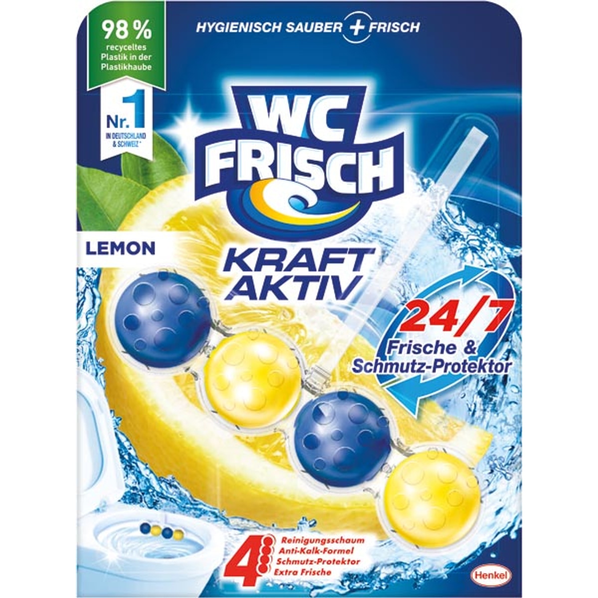 WC Frisch Power Active 50g Citron Action quadruple