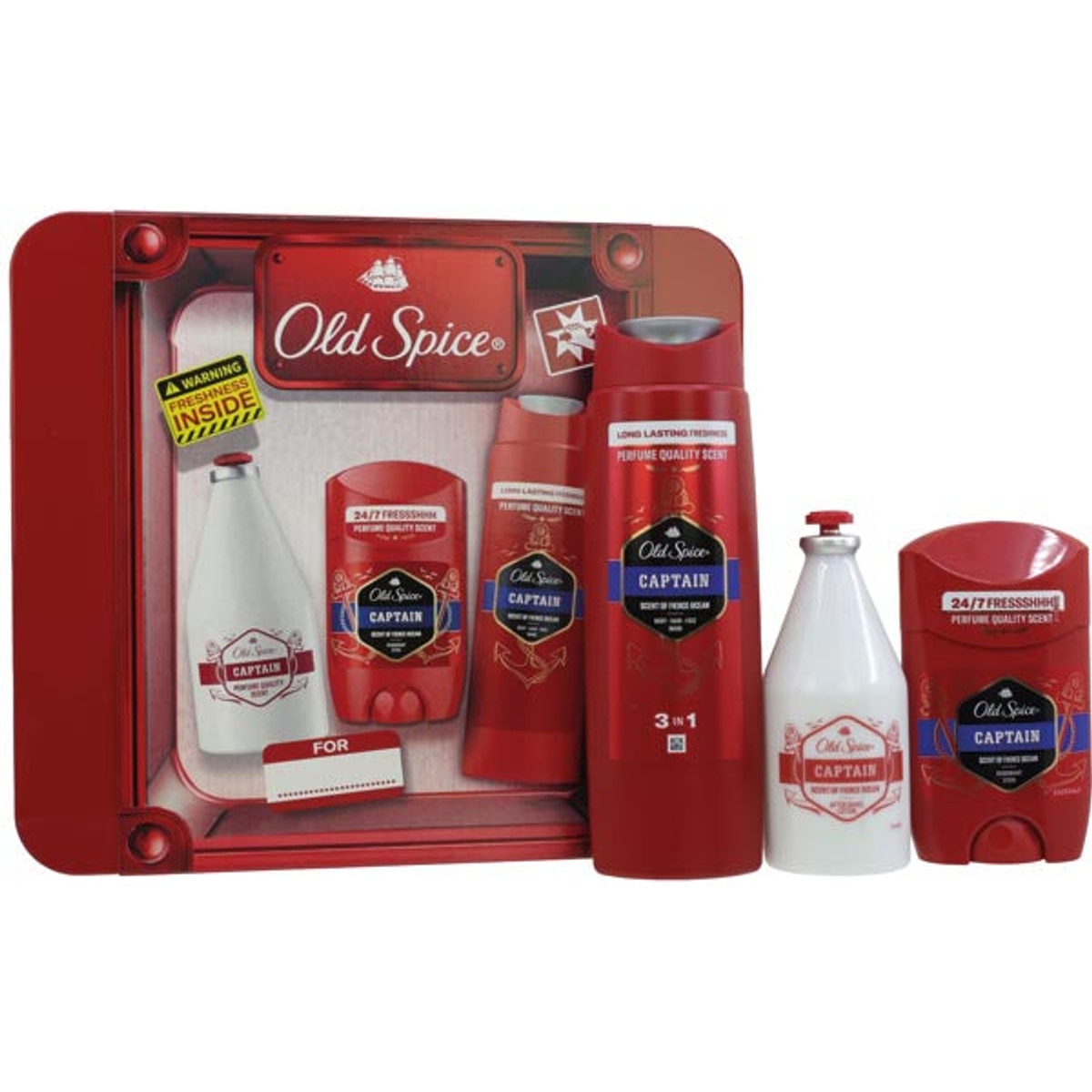 Boîte métallique Old Spice GP Captain