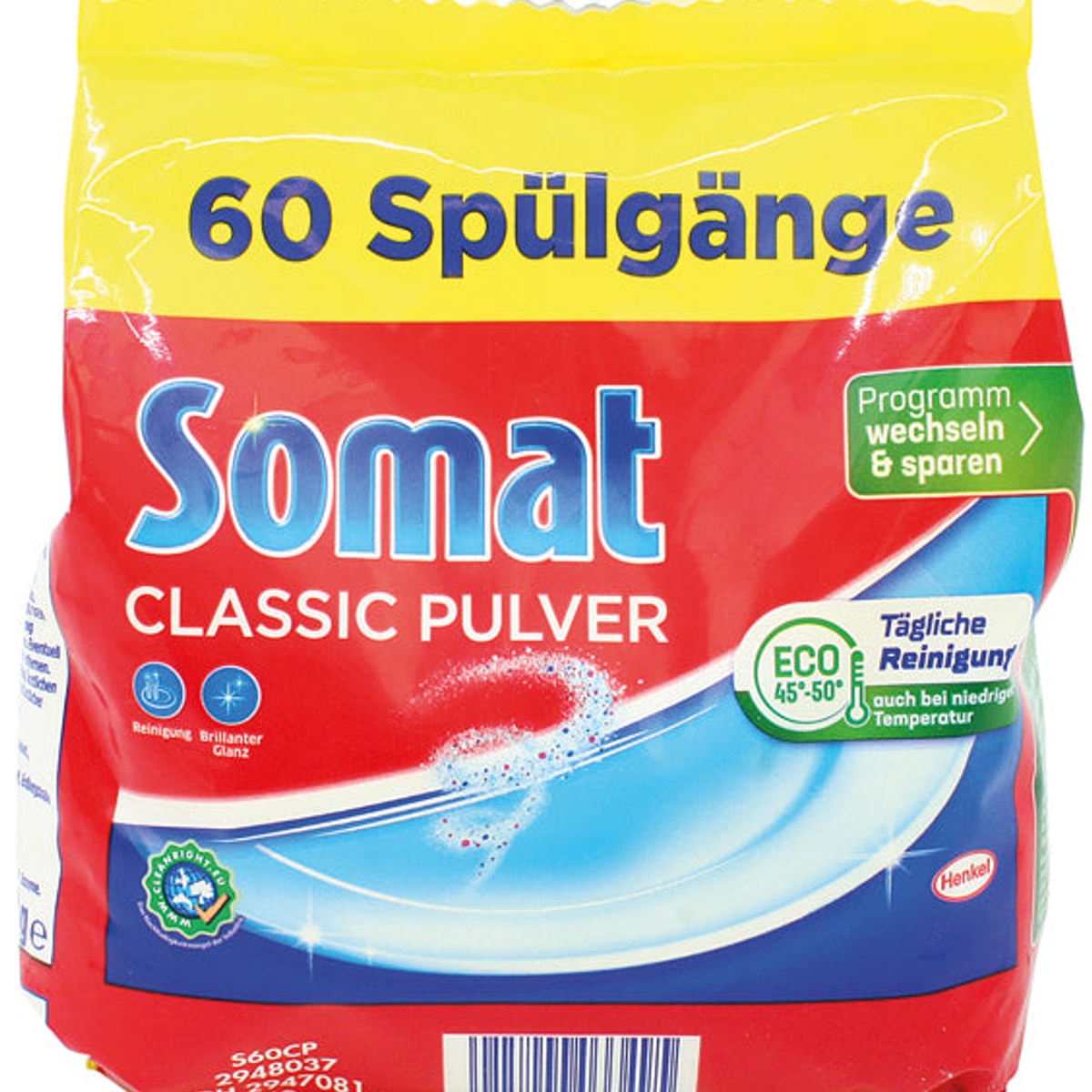 Poudre pour lave-vaisselle Somat Classic, 60 cycles de lavage