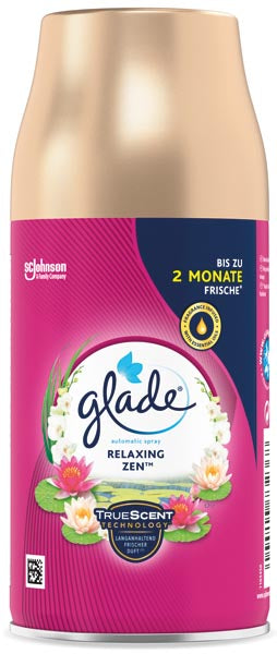 Glade Spray Automatique NF 269ml Relaxing Zen