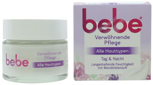 Soin visage relaxant Bebe jour et nuit 50 ml,