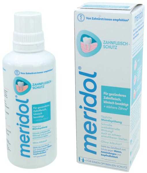 Bain de bouche Meridol 400 ml sans alcool