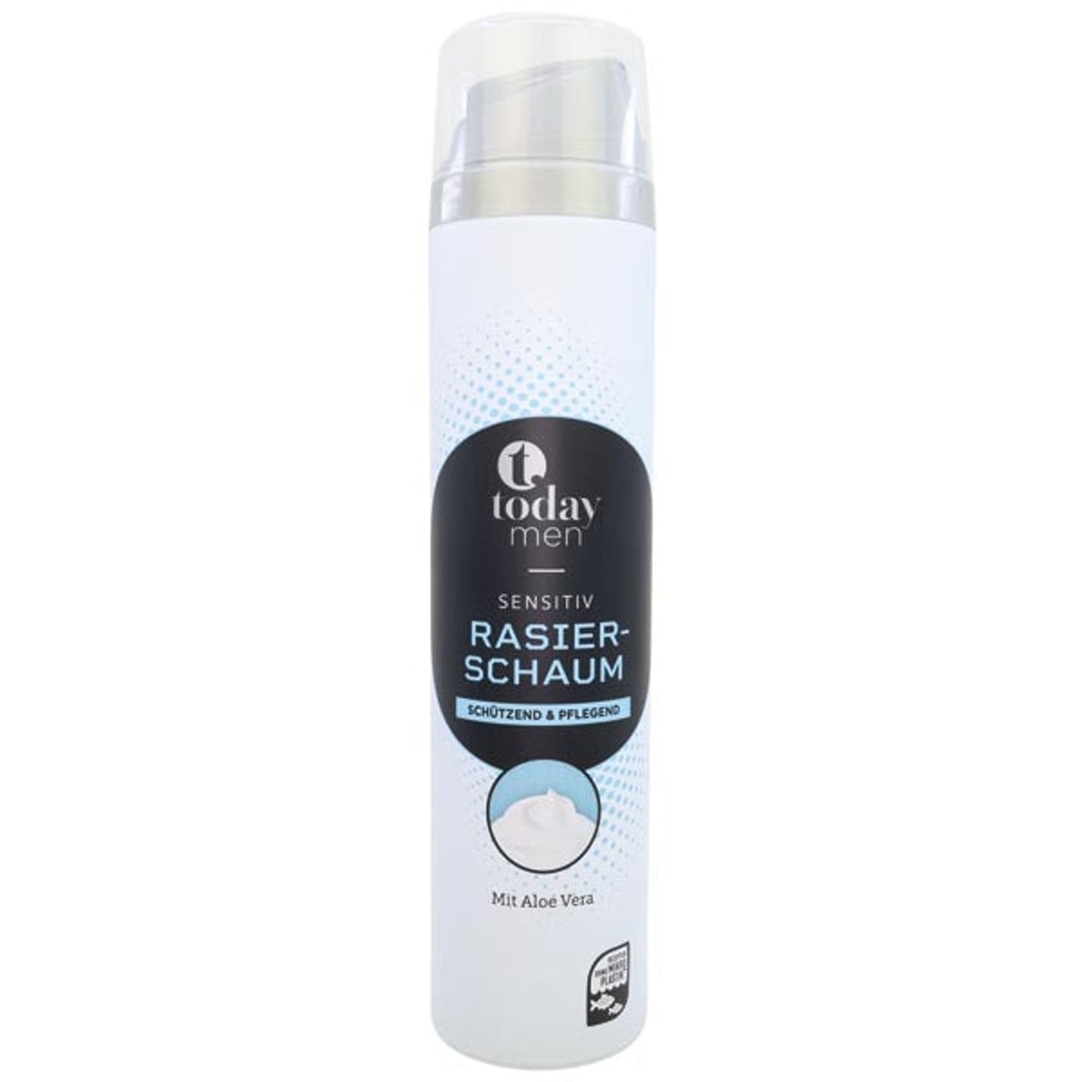 Mousse à raser Today Men 300 ml Peau sensible à l'aloe vera