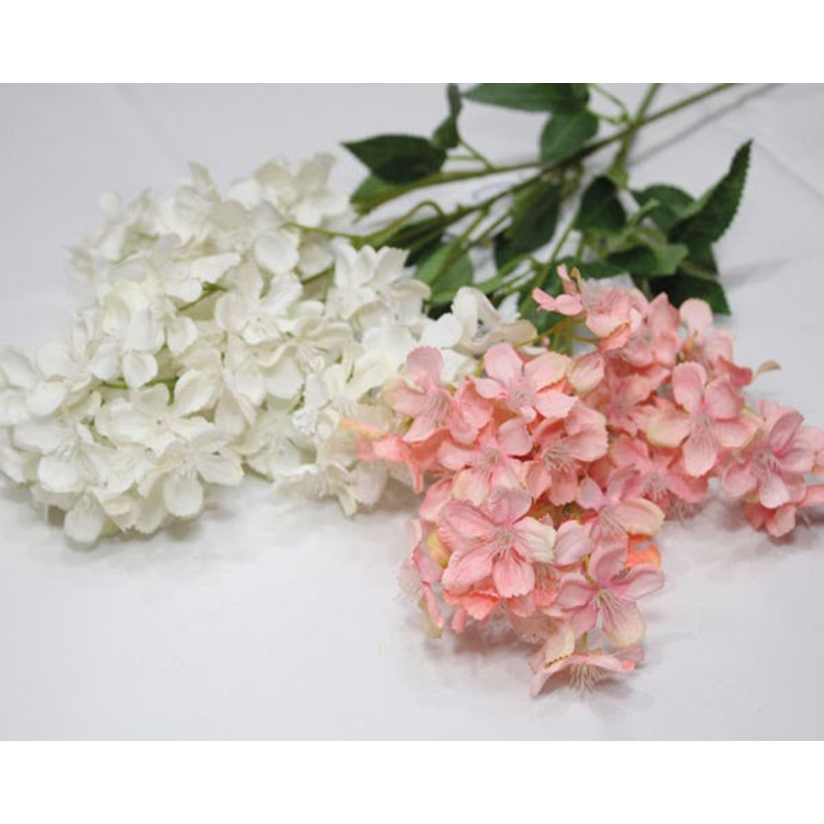 Bouquet d'hortensias à 6 branches, 65 cm