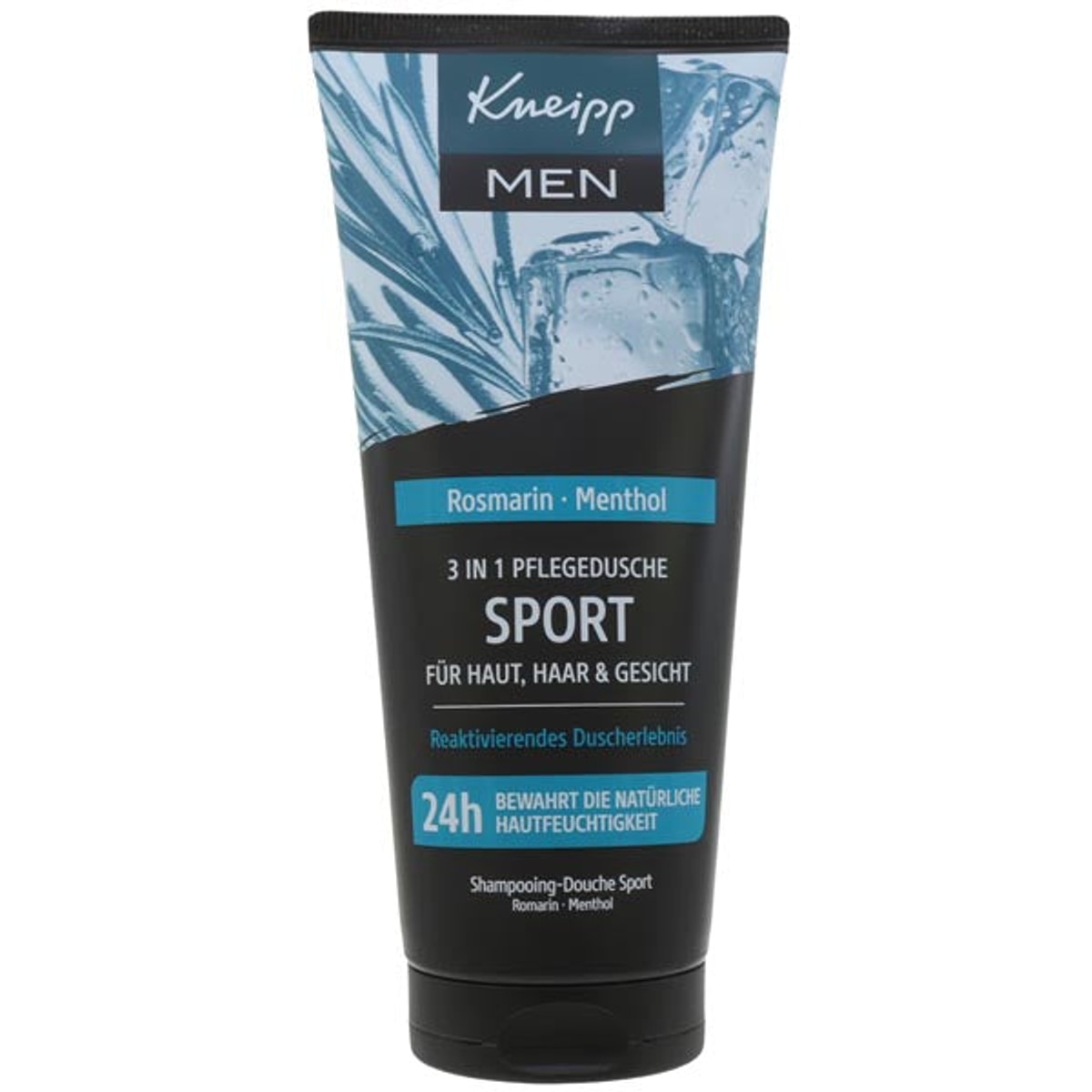 Kneipp Gel Douche Homme 3en1 200 ml Sport Romarin &