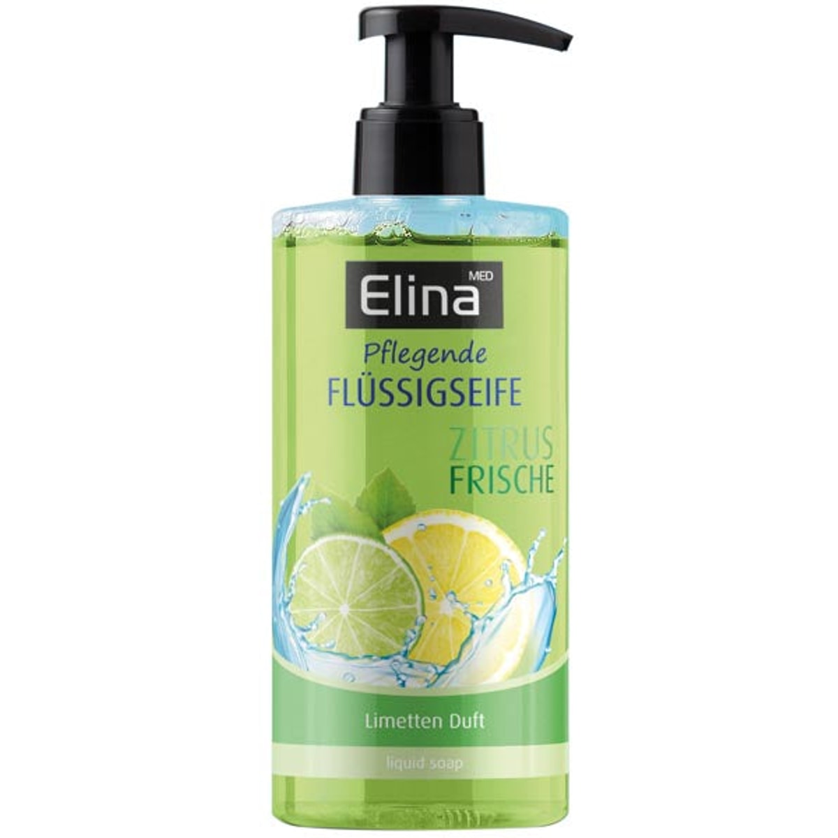 Savon liquide Elina 300 ml Agrumes Citron Vert Frais