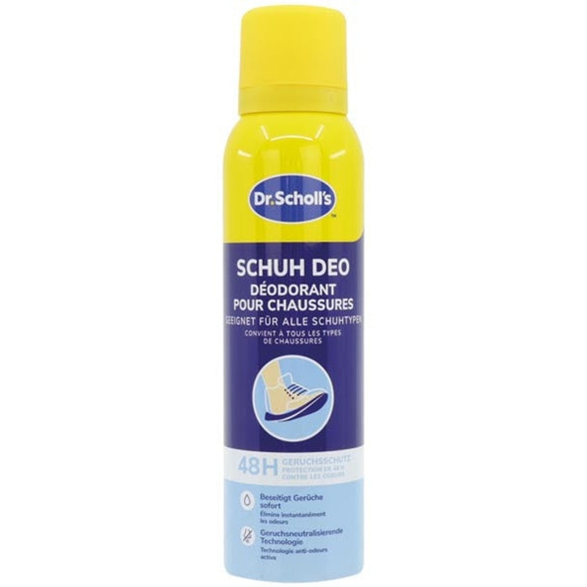Déodorant pour chaussures Scholl Odor Stop 150 ml