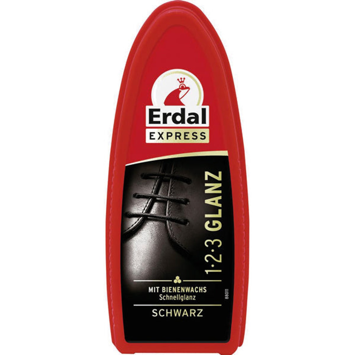 Éponge à chaussures ERDAL 1 2 3 Noir brillant