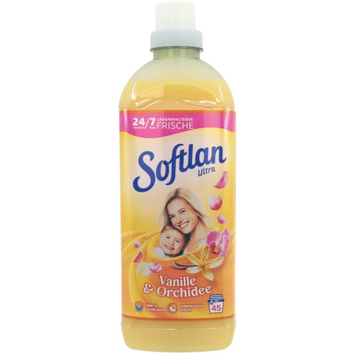 Adoucissant Softlan 1 litre Vanille et Orchidée