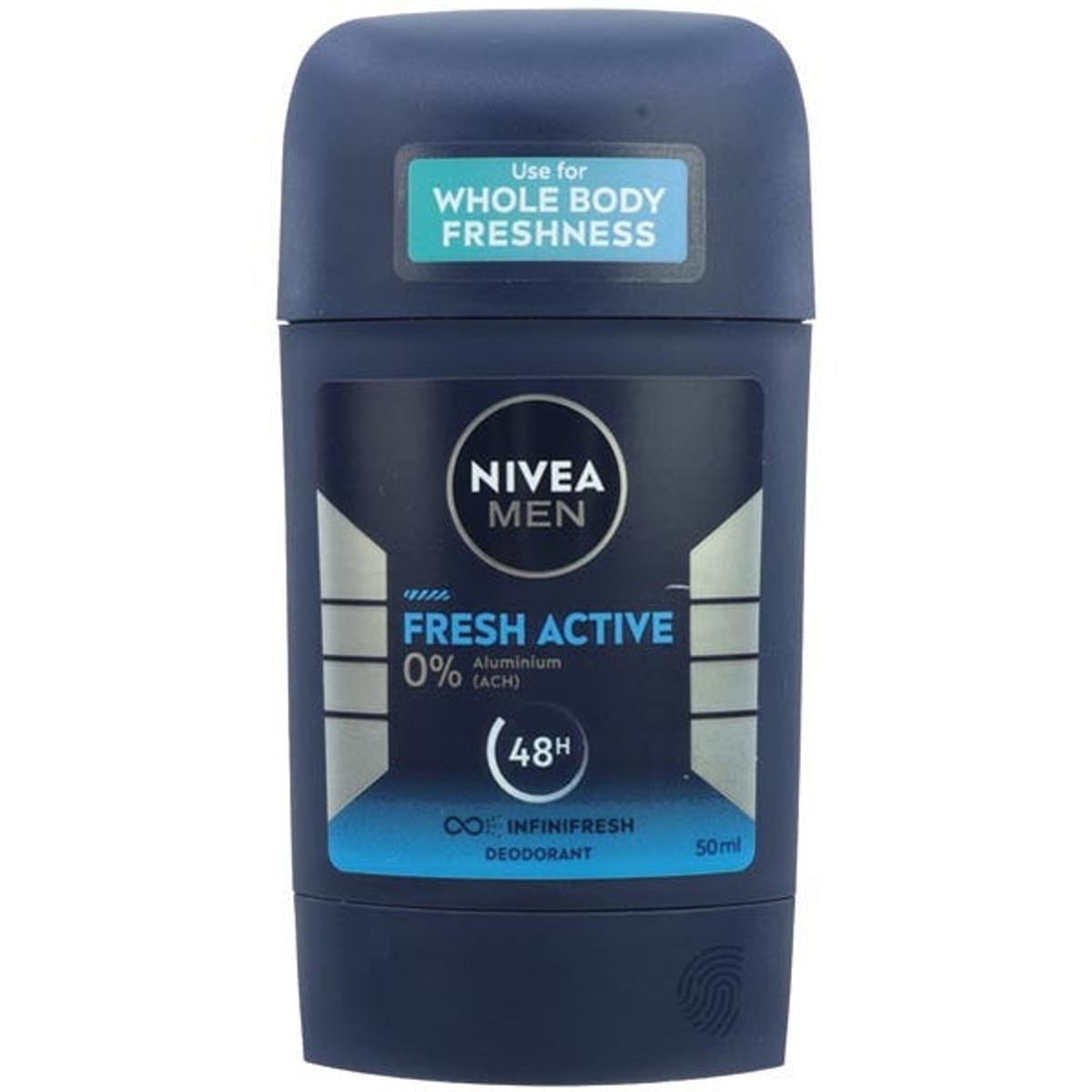 Déodorant stick Nivea 50 ml, fraîcheur active pour hommes