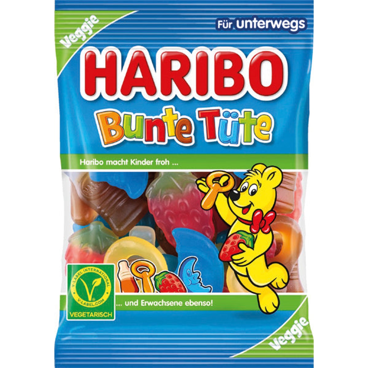 Sachet coloré Haribo 100 g