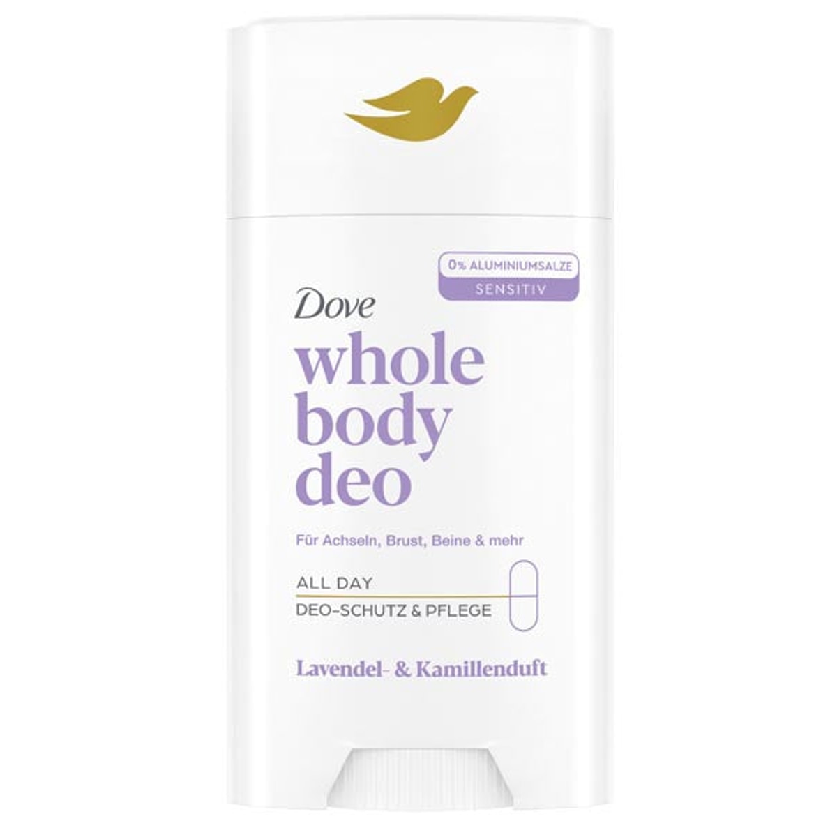 Déodorant Dove en stick pour tout le corps 75 ml Lavande et Camomille