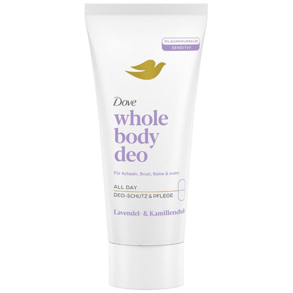 Crème déodorante Dove pour le corps entier 75 ml Lavande et Camomille