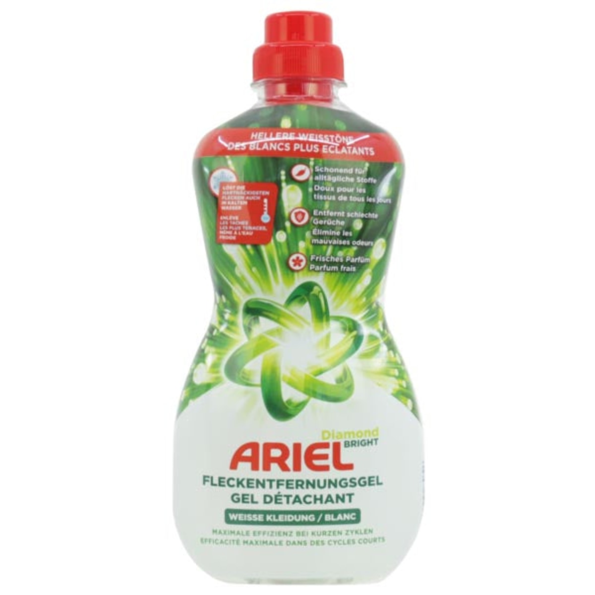 Gel détachant Ariel 800 ml pour vêtements blancs