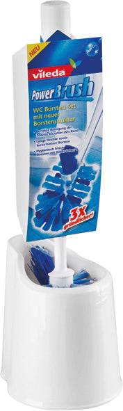 Ensemble de brosses de toilette Vileda, brosse électrique