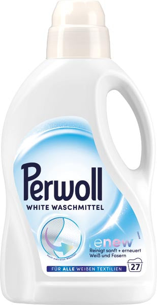 Lessive Perwoll pour linge délicat, blanche, 27 WL, 1,35 L