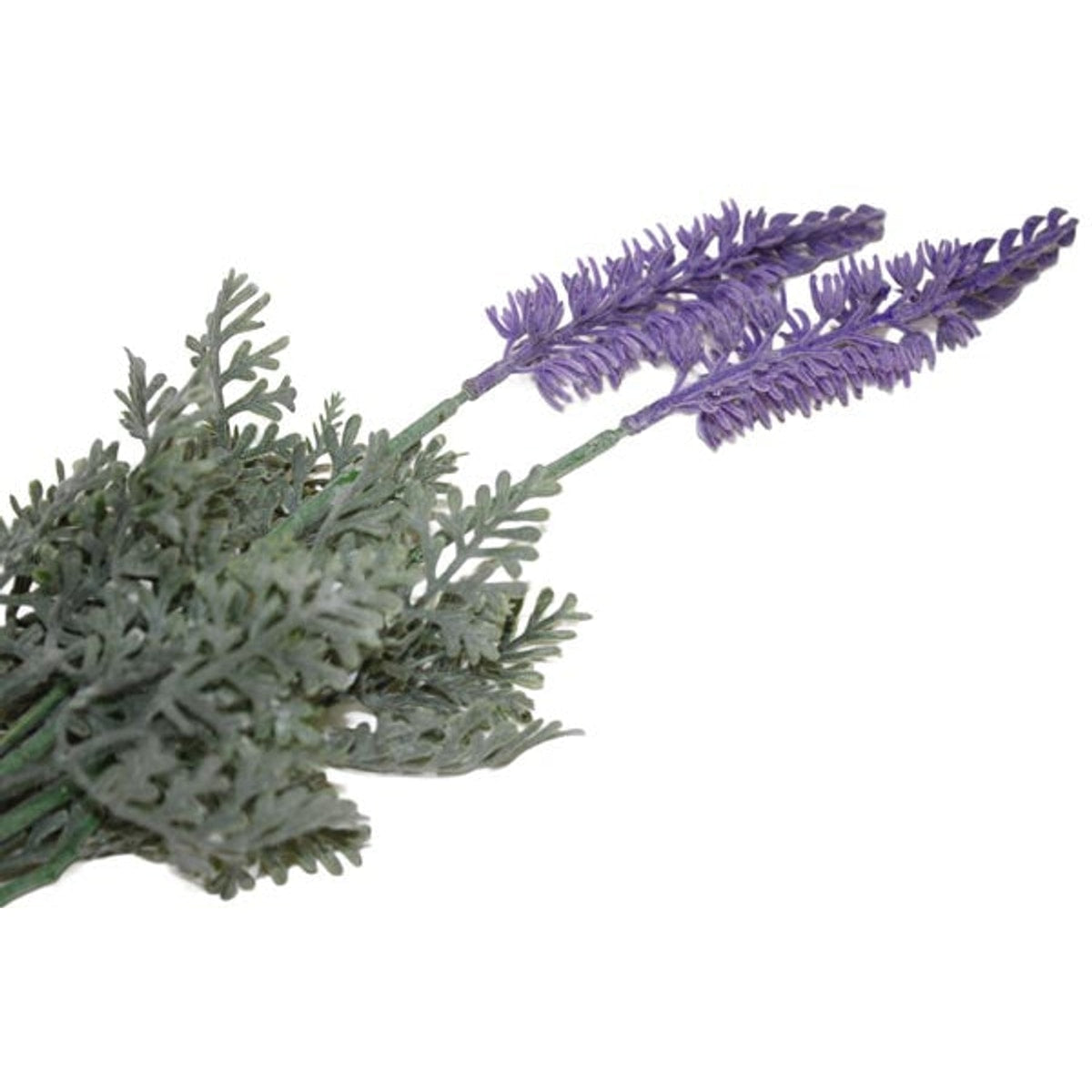 Branche de lavande 46 cm XL deux grandes fleurs de lavande