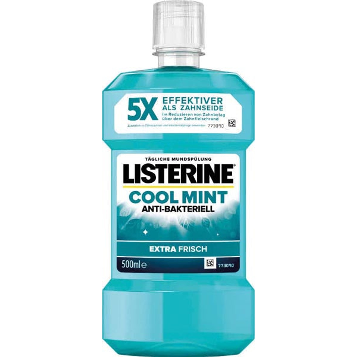Bain de bouche Listerine 500 ml Menthe fraîche
