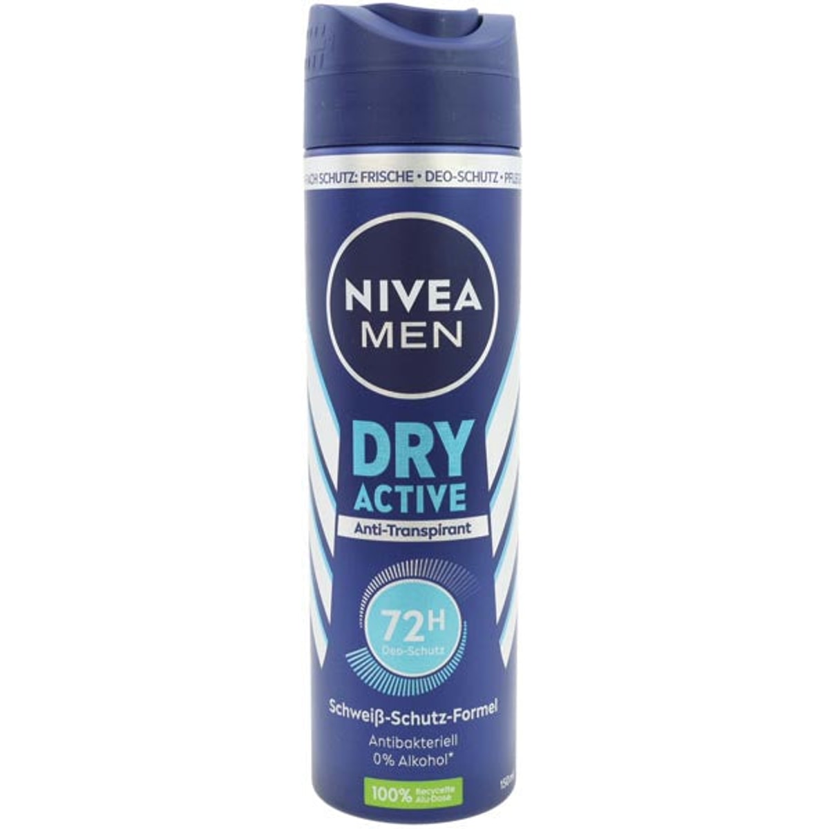 Déodorant spray Nivea 150 ml pour homme, peau sèche et active