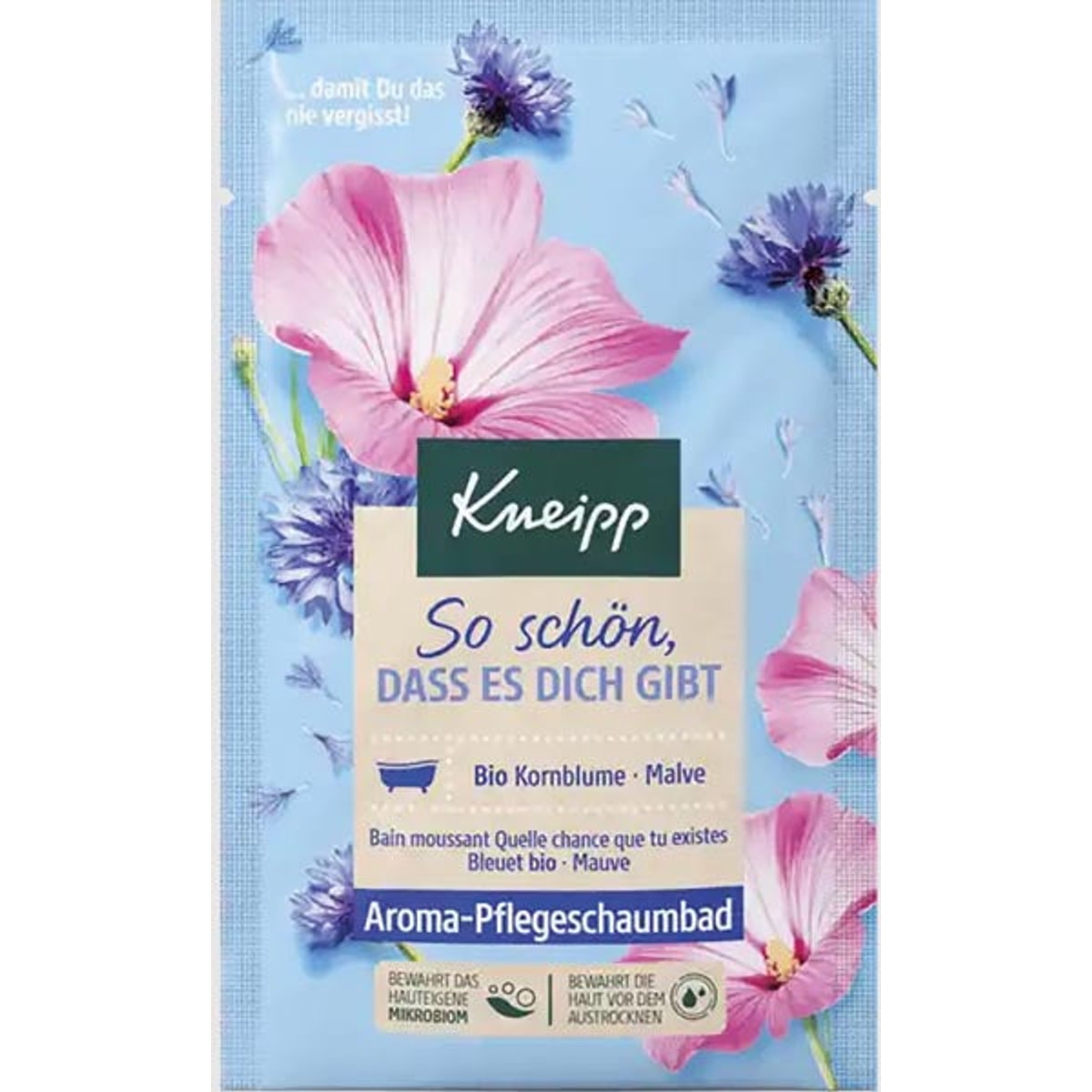 Bain moussant Kneipp Aroma Care 50 ml, tellement beau que