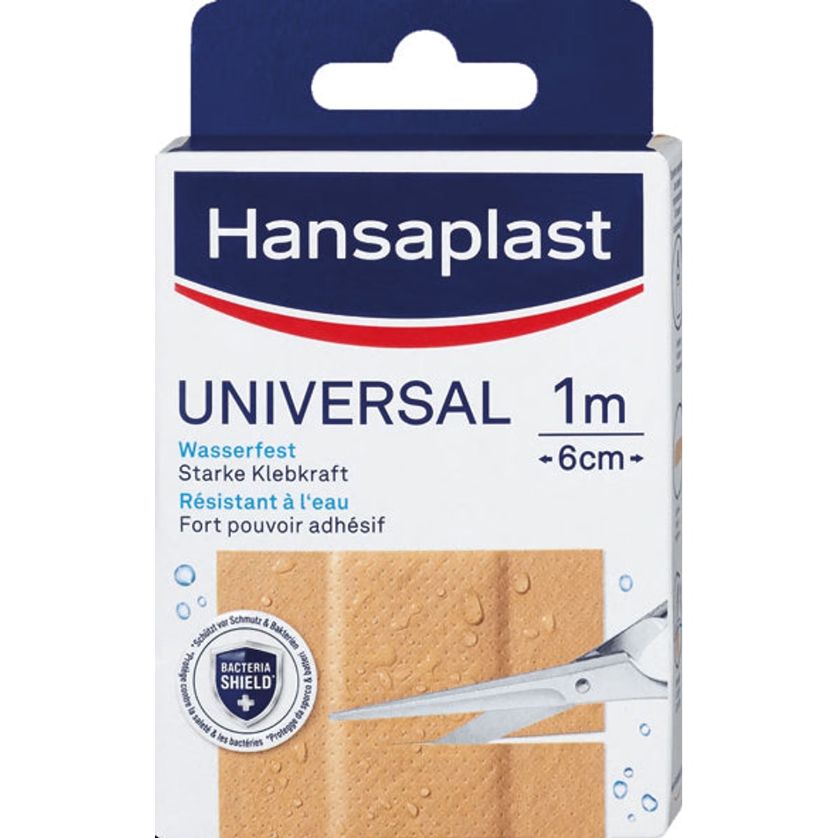 Hansaplast Universel Imperméable 1m x 6cm