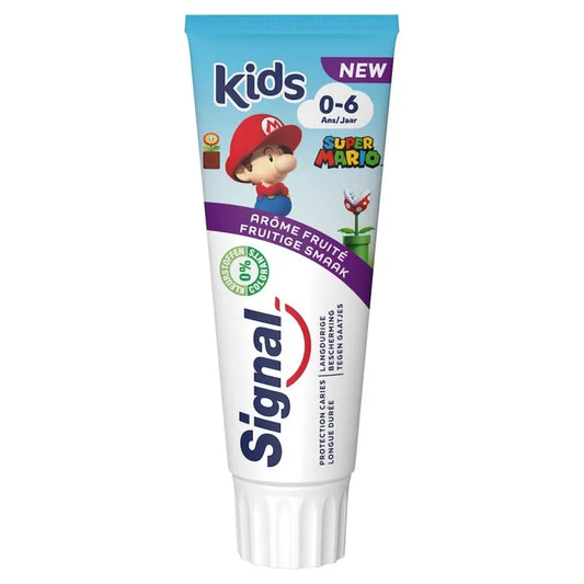 Signal Dentifrice Gel pour enfant Mario 75ml