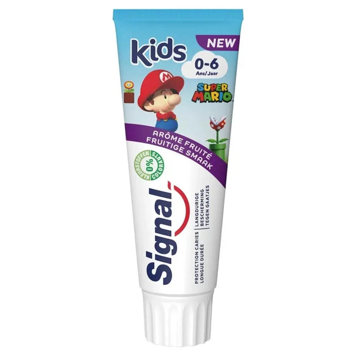 Signal Dentifrice Gel pour enfant Mario 75ml