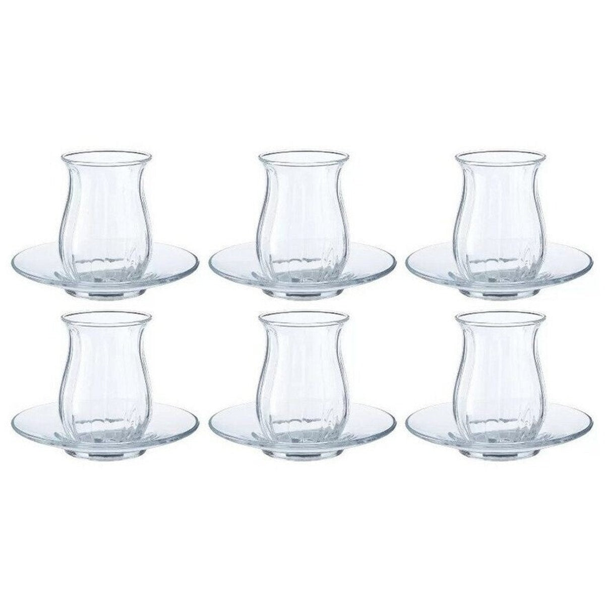 Paşabahçe Linka ensemble thé 12 pièces