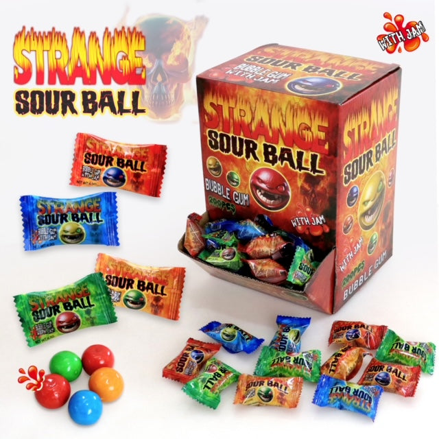 CHEWING GUM BALL STRANGE