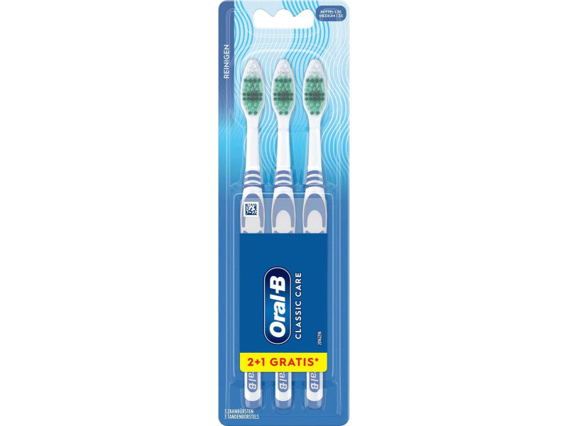 Brosse à dents Oral-B Soins Classic 35 Med. 2+1