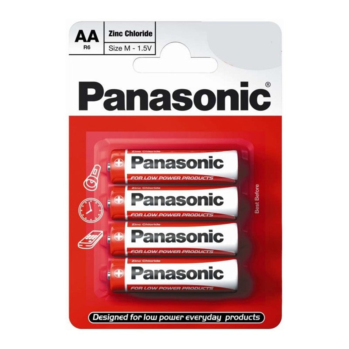Pile PANASONIC R6 AA lot 4 pcs