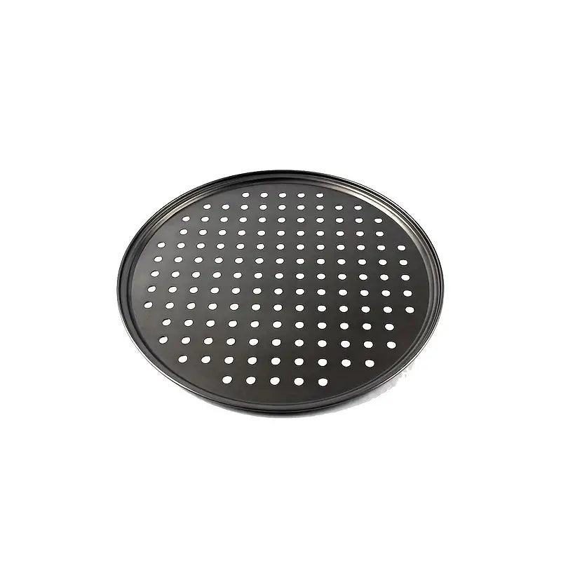 Plaque NOIRE pour pizza trous 35cm