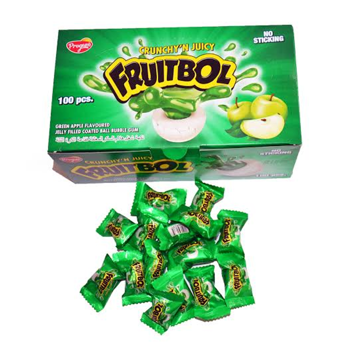 FRUITBOL POMME CHEWING GUM