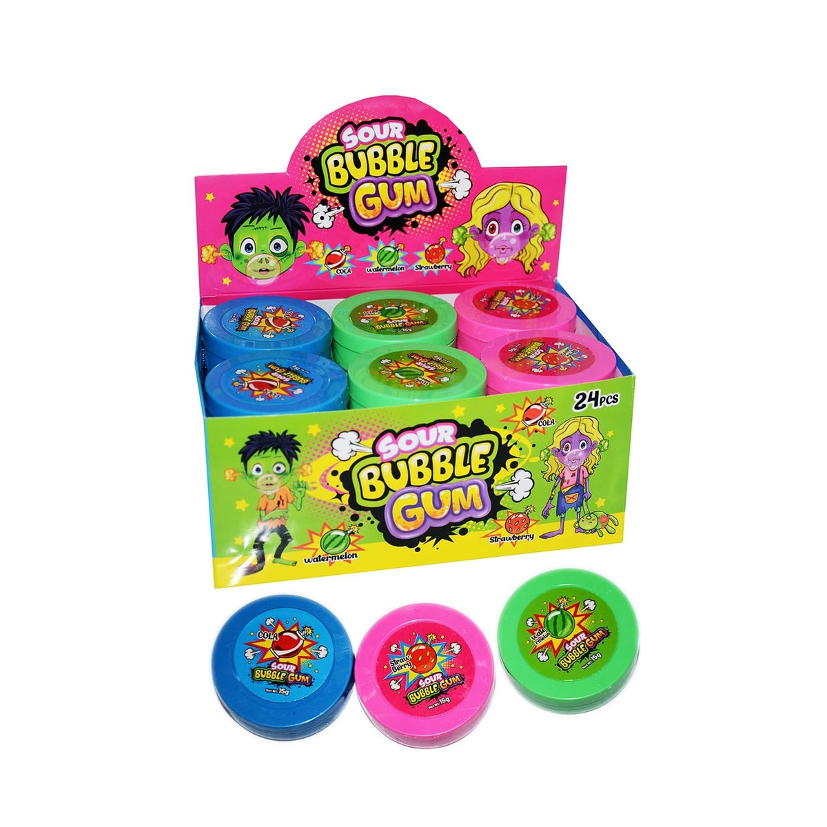 SOUR BUBBLE GUM