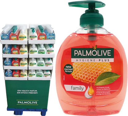 Savon liquide Palmolive 300ml 168 mix présentoir