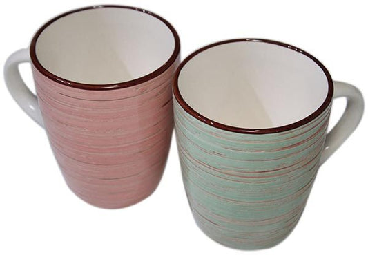 Tasse à café 10x8,5 cm,, peinte à la main,