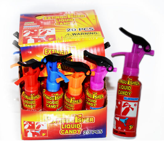 Mini fire extinguisher spray