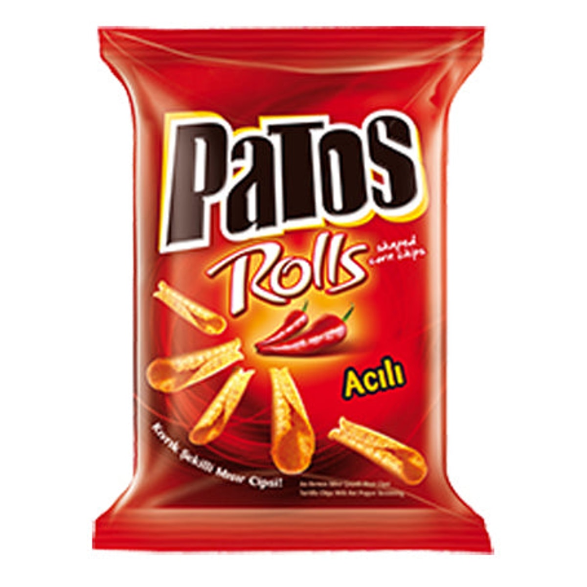 Patos Rolls saveur piquante – 120 g x 24