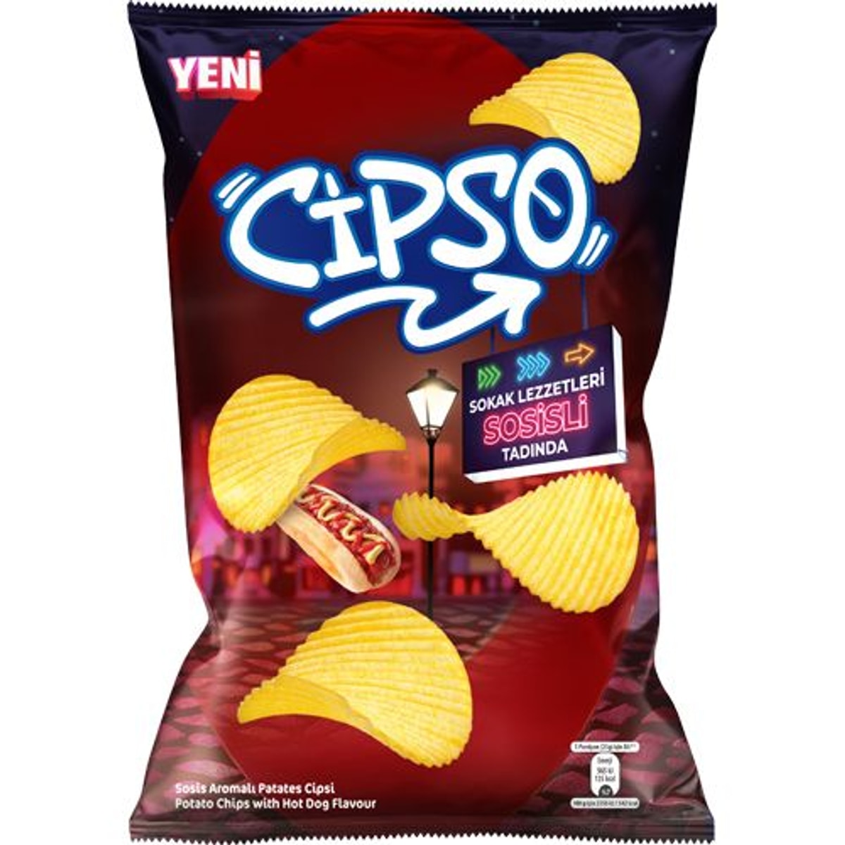 Cipso- Hot Dog 104g x 21 VE