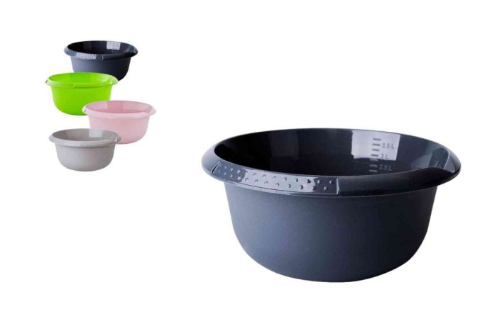 Bol rond en plastique – 1,75 L